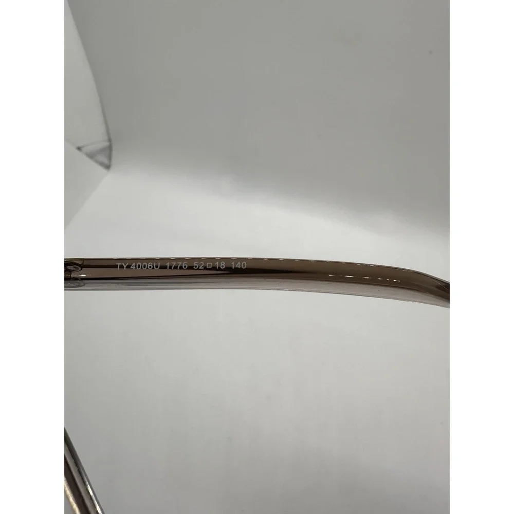 Tory Burch TY4006U 1776 RX Eyeglasses Frames 52-18 Brown‎ Clear